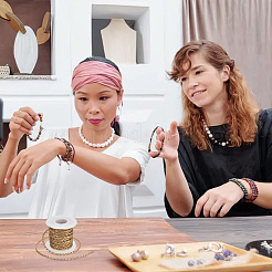 10 ярд плетеных шнуров из искусственной кожи&nbsp;LC-AR0001-03B