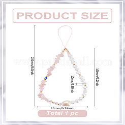 1 шт. резиновые ремешки для мобильного телефона&nbsp;HJEW-LP0001-05