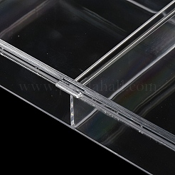 6 решетка из пластиковых контейнеров для бисера с крышкой&nbsp;CON-K002-03B