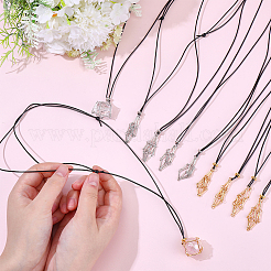 10 шт. 2-цветный латунный макраме-мешок пустой держатель камней для изготовления подвесок-ожерельев&nbsp;NJEW-SC0001-62