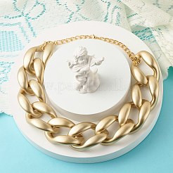 Колье с пластиковой цепочкой ccb&nbsp;NJEW-JN03773