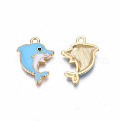 Подвески из эмали и сплава&nbsp;ENAM-S130-24B