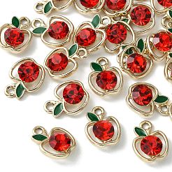 Подвески из сплава и страза&nbsp;PALLOY-CJC0006-71