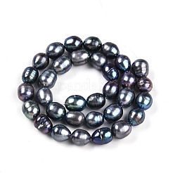 Нити из натурального культивированного пресноводного жемчуга&nbsp;PEAR-N012-09F-01