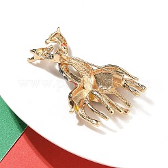 Булавки с эмалью жирафа&nbsp;LS-JEWB-Q004-01KCG-01