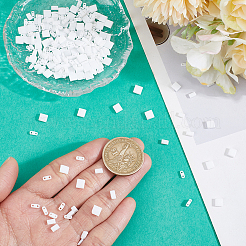 300 шт. 3 вида непрозрачных стеклянных бусин с 2 отверстиями&nbsp;SEED-HY0001-36A