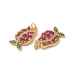 Стойки обшивки латунь кубического циркония подвески&nbsp;KK-D074-06G