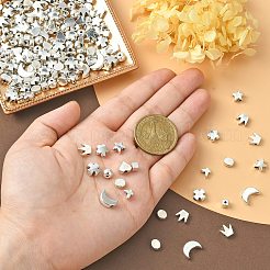 200шт 10 стиля бусины из сплава в тибетском стиле&nbsp;TIBEB-CJ0001-25