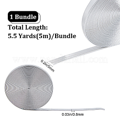 Плоский шнур из искусственной кожи 5м.&nbsp;LC-GF0001-02A-02