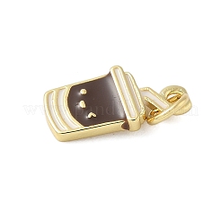 Латунь эмаль подвески&nbsp;KK-C110-14B-01G