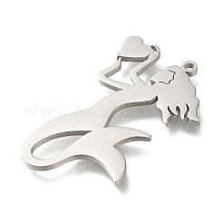 Подвески из нержавеющей стали 304 с защитой от потускнения&nbsp;LS-STAS-R131-13P