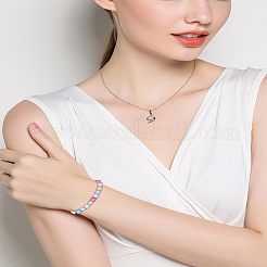 60шт 10 цвета 2-дырочные стеклянные бусины&nbsp;SEED-LP0001-06