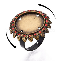 Основание-кольцо из сплава&nbsp;MAK-T012-15AB