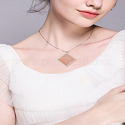 24 шт. 3-цветная стойка с покрытием из сплава в форме ромба с открытой задней частью&nbsp;FIND-LP0004-79