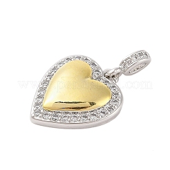 Покрытие стойки латунь микропаве прозрачные подвески из кубического циркония&nbsp;KK-S380-37B-P