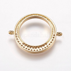 Латунные микро проложить кубических соединения циркония&nbsp;ZIRC-G139-37G