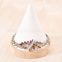 Теннисные браслеты из платиновой латуни с микропаве из кубических цирконий&nbsp;BJEW-B160-06P