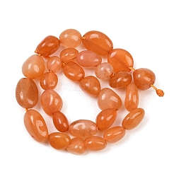 Естественно авантюрин бисер пряди&nbsp;G-K395-B05-01