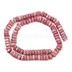 Природные родонит бисер нитей&nbsp;G-G317-A19-3X6MM