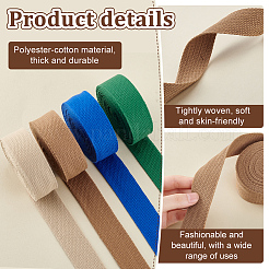 4 рулон поликоттоновой ленты 4 цветов&nbsp;OCOR-PH0004-81A