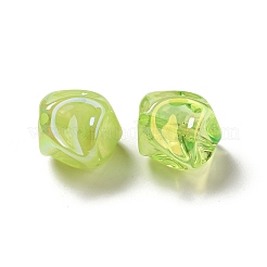 УФ-покрытие радужными переливающимися акриловыми бусинами&nbsp;PACR-M002-07F