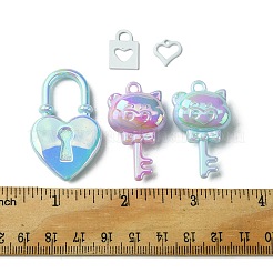 8 шт. подвеска из акрила с покрытием из нержавеющей стали 201&nbsp;FIND-FS0002-09