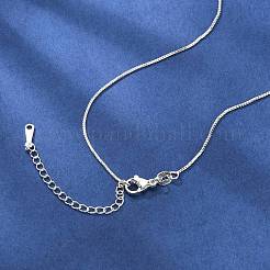 Ожерелья-цепочки из латуни для женщин&nbsp;NJEW-G160-17S