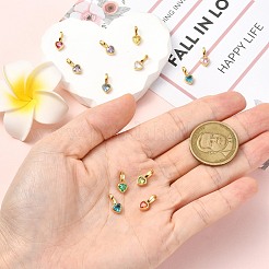 12 шт. 12-цветные подвески из нержавеющей стали 304 с ионным покрытием (IP)&nbsp;STAS-CJ0002-97