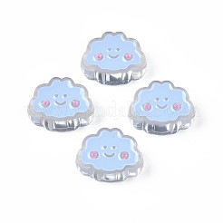 Прозрачные акриловые бусины&nbsp;X-ACRC-S039-01