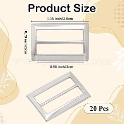 20 шт. пряжки для ремня из сплава&nbsp;FIND-CL0001-37P