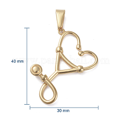 Подвески из нержавеющей стали 304&nbsp;STAS-I127-091G