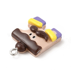 Подвески из непрозрачной смолы&nbsp;CRES-B007-02C