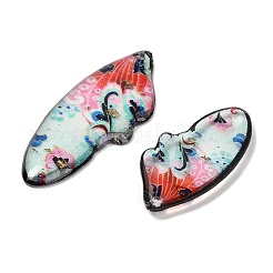 4шт 4 стиля прозрачные подвески из эпоксидной смолы&nbsp;RESI-B032-03A