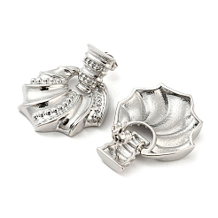 Латунные болтающиеся серьги&nbsp;EJEW-C066-15P