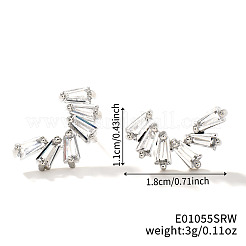 Латунь серьги&nbsp;DA2780-2