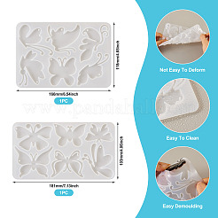 2 шт. 2 стильных силиконовых форм для подвесок&nbsp;SIMO-TA0001-03