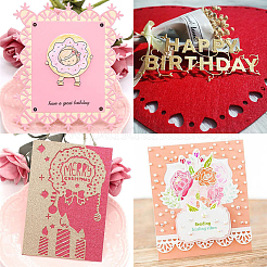 Рамка для свечей и торта на день рождения&nbsp;DIY-GF0001-17