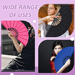 Пластиковые веера показывают украшения&nbsp;AJEW-WA0001-03