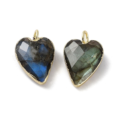 Природные подвески лабрадорита&nbsp;G-G012-11G-06-1