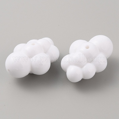 Непрозрачные акриловые бусины&nbsp;SACR-TAC0005-04A-1