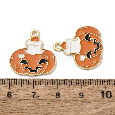 Подвески из сплава хэллоуина с эмалью&nbsp;STAS-I354-01G-B01-1