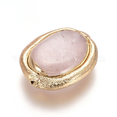 Природного розового кварца бусы X-G-S260-11-1