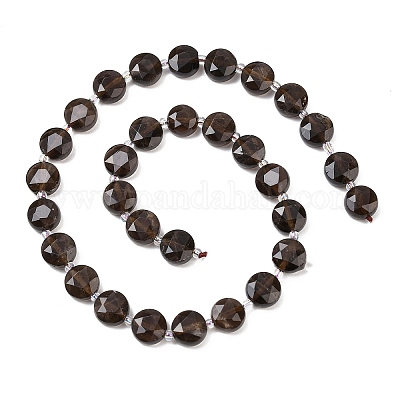 Природный дымчатый кварц нитей бисера&nbsp;G-F812-C04-01-1