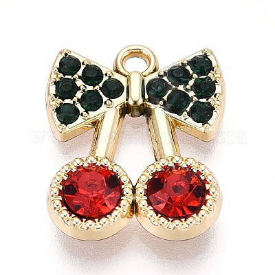 Подвески из сплава и страза&nbsp;PALLOY-T090-57KCG-1