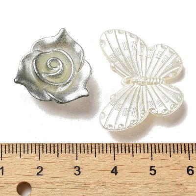 Непрозрачные акриловые бусины&nbsp;OACR-H039-03A-1