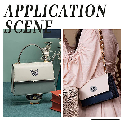 6 комплект 6 стилей аксессуаров для замков из цинкового сплава&nbsp;FIND-PH0002-24B-1