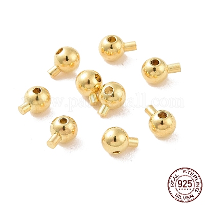 925 шарики стерлингового серебра&nbsp;STER-D035-02G-1