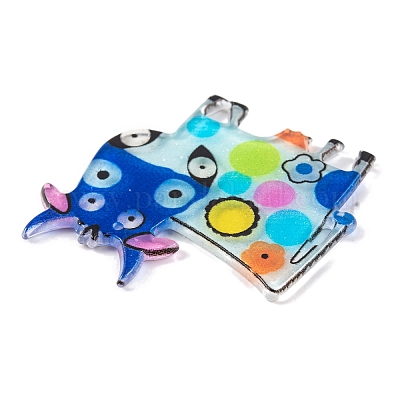 Акриловые подвески на тему коровы&nbsp;MACR-U003-05C-1