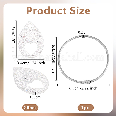 20 шт. акриловая нить на катушке&nbsp;TOOL-OC0001-92C-1