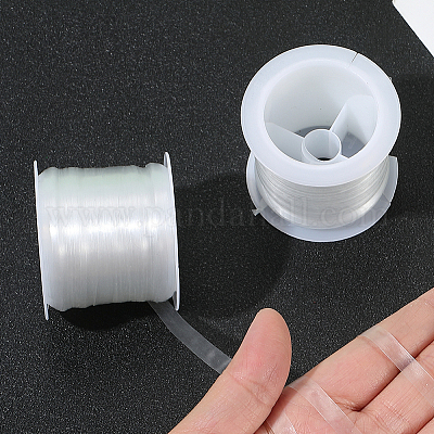 20м плоский эластичный шнур из термопластичного полиуретана (ТПУ)&nbsp;DIY-WH20053-50A-1